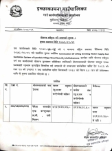 इच्छाकामना गाउँपालिका मन्दीर निर्माण